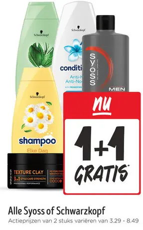 Aanbieding: Alle Syoss of Schwarzkopf