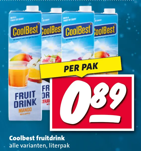 Aanbieding: fruitdrink