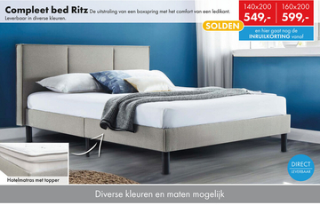 Aanbieding: Compleet bed Ritz