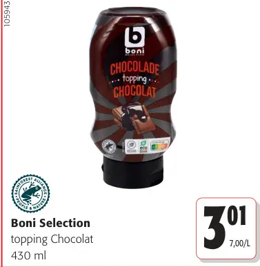Offre: Topping Chocolat
