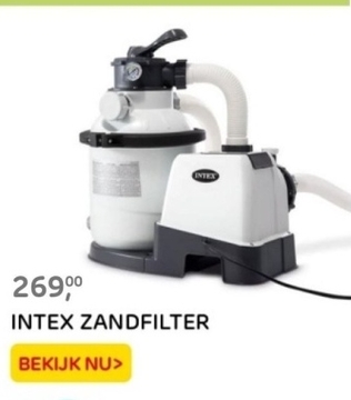 Aanbieding: INTEX ZANDFILTER