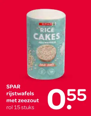 Aanbieding: Rijstwafels met zeezout
