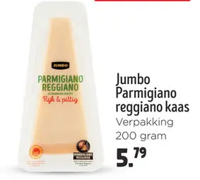 Aanbieding: Jumbo Parmigiano reggiano kaas