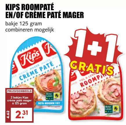 Aanbieding: Roompaté en/of crème paté mager