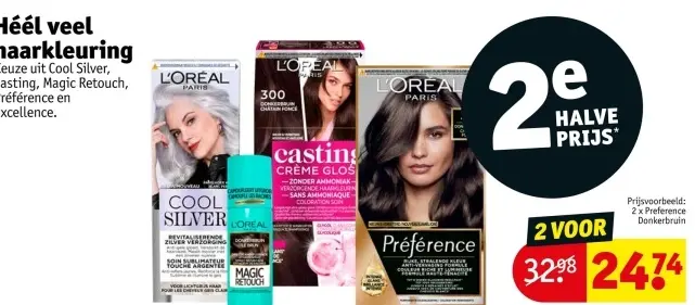 Aanbieding: Haarkleuring