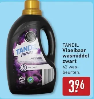 Aanbieding: Vloeibaar wasmiddel zwart