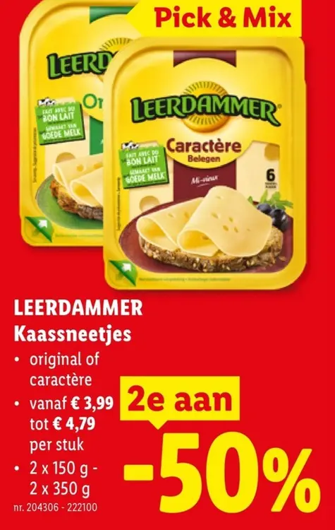 Promotie: Kaassneetjes