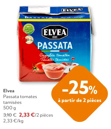 Offre: Passata tomates
