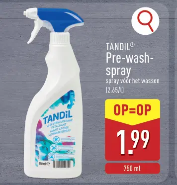 Promotie: Pre-wash-spray