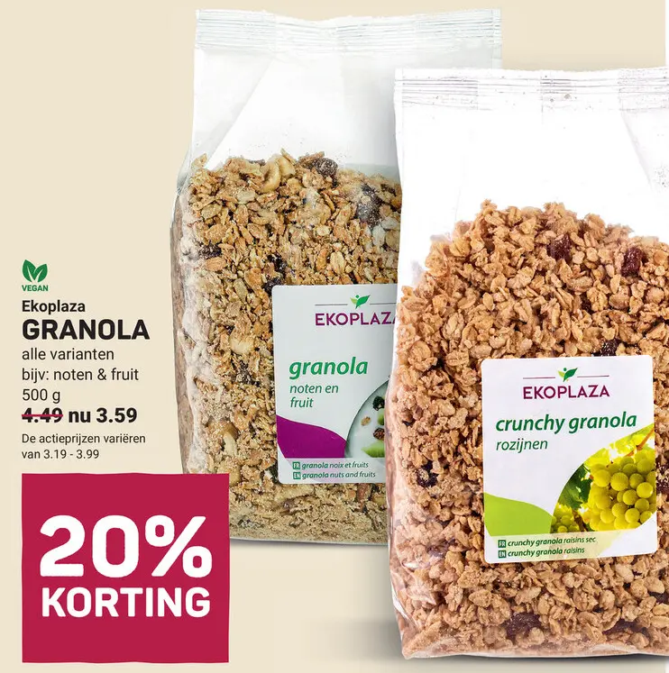 Aanbieding: Granola