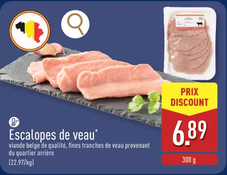 Offre: Escalopes de veau