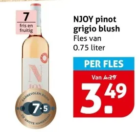 Aanbieding: NJOY pinot grigio blush