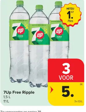 Aanbieding: 7Up Free Ripple