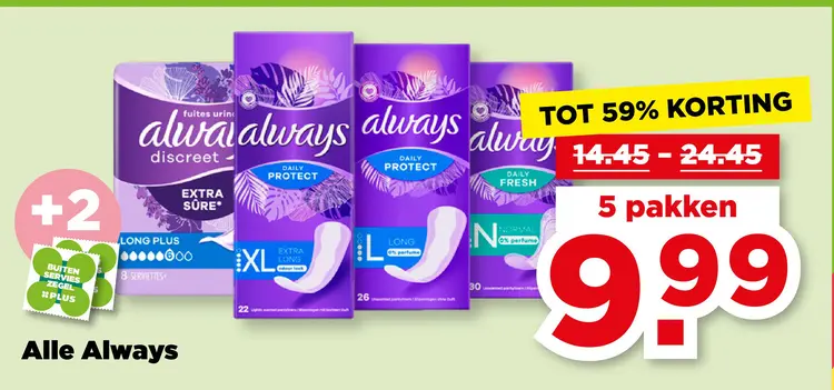 Aanbieding: Always