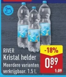 Aanbieding: Kristal helder
