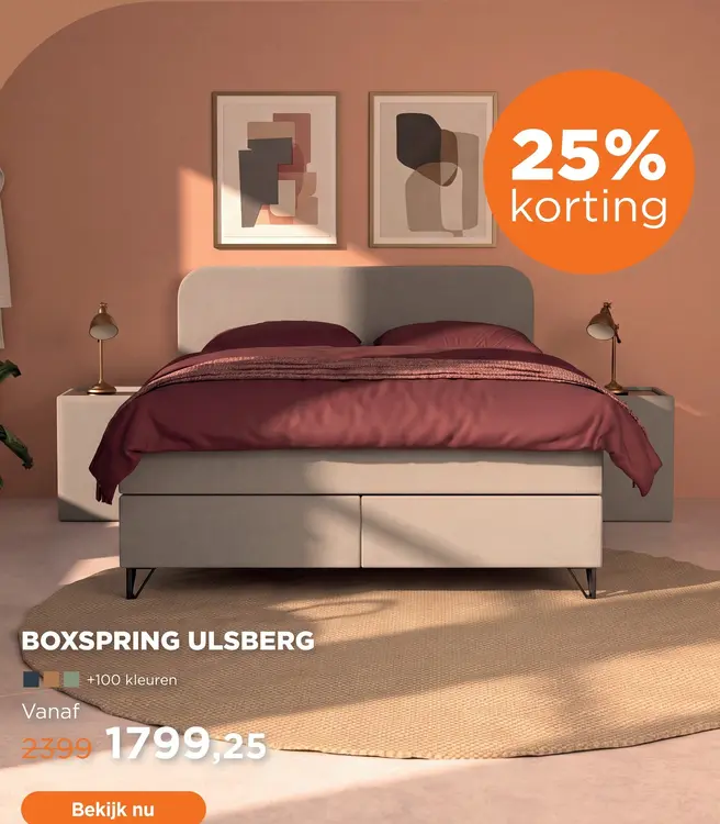 Aanbieding: Boxspring ulsberg