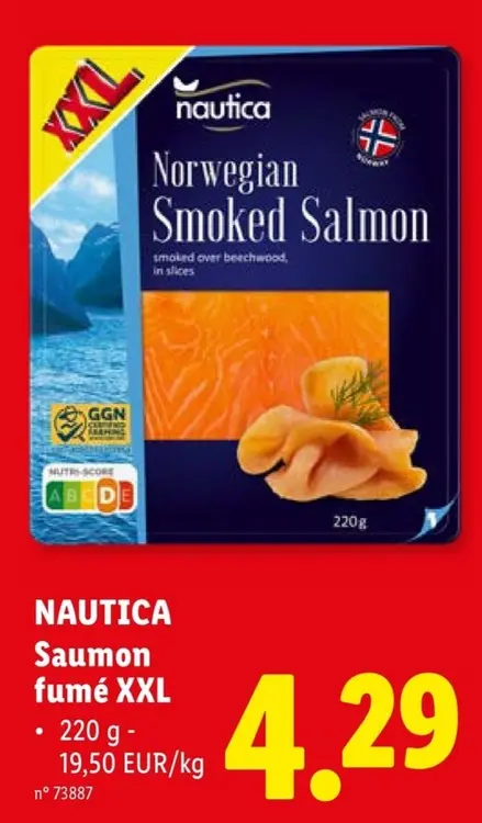 Offre: Saumon fumé XXL
