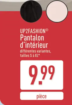 Offre: Pantalon d'intérieur