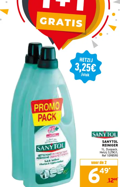 Promotie: Reiniger