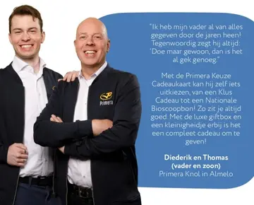 Aanbieding: Primera Keuze Cadeaukaart