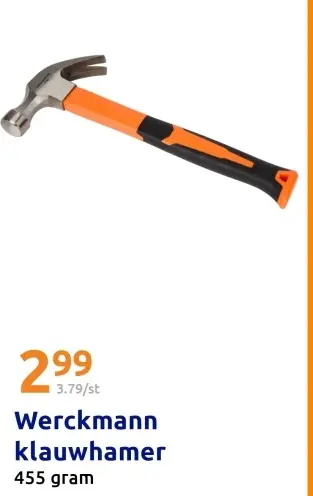 Aanbieding: Werckmann klauwhamer