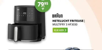 Aanbieding: Hetelucht friteuse multifry 3 hf3030