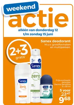 Aanbieding: Sanex deodorant