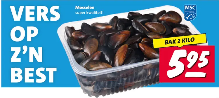 Aanbieding: Mosselen