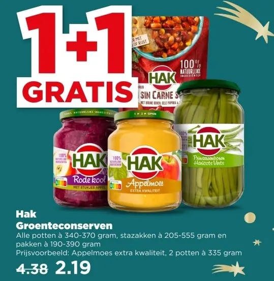 Aanbieding: Groenteconserven