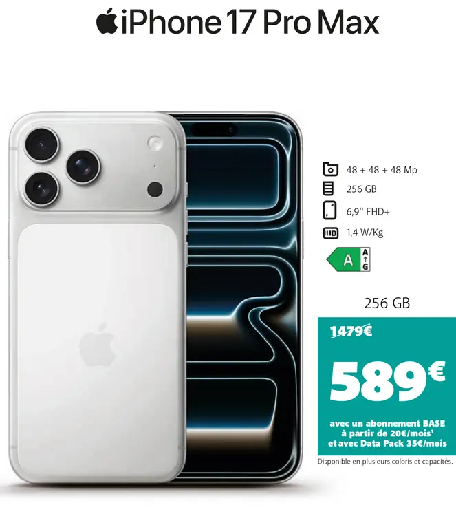 Offre: iPhone