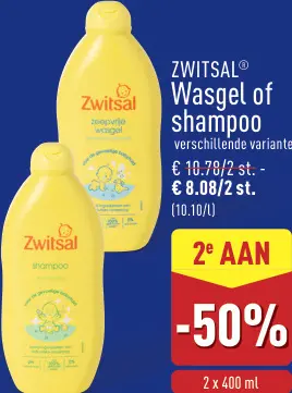 Promotie: Wasgel of shampoo