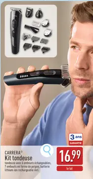 Offre: CARRERA® Kit tondeuse