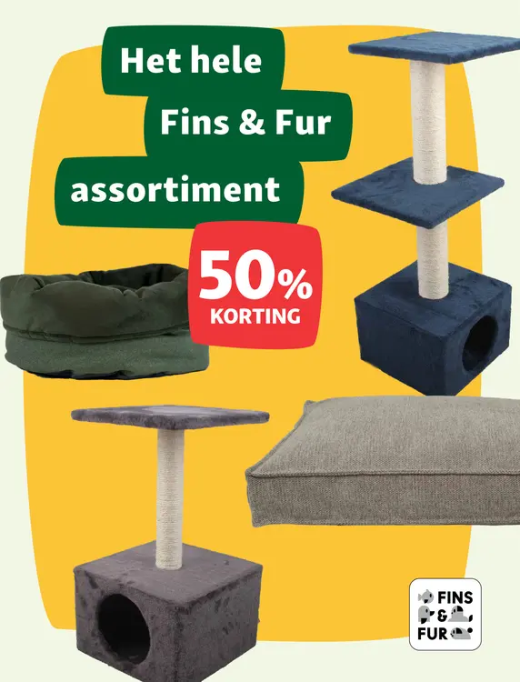 Aanbieding: Fins & Fur assortiment