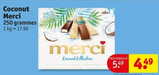 Offre: Coconut Merci