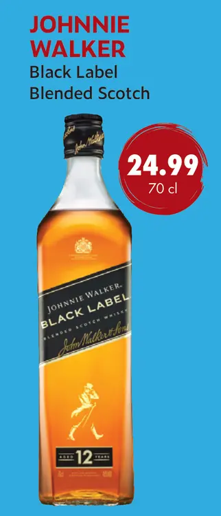 Aanbieding: Black Label Blended Scotch