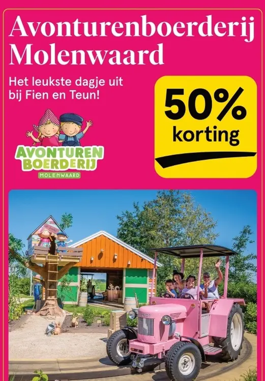 Aanbieding: Avonturenboederij molenwaard