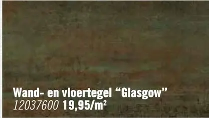 Aanbieding: MIRAVA Wand- en vloertegel Glasgow turquoise 30x60 cm gerectificeerd