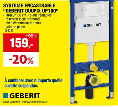 Offre: Lafiness WC suspendu Rim-Monza blanc