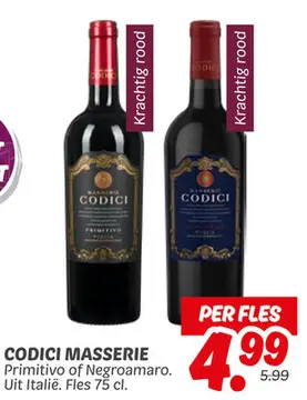 Aanbieding: CODICI MASSERIE