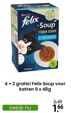 Aanbieding: Felix Soup Tender Strips