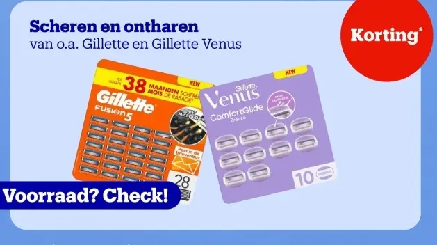 Promotie: Scheren en ontharen