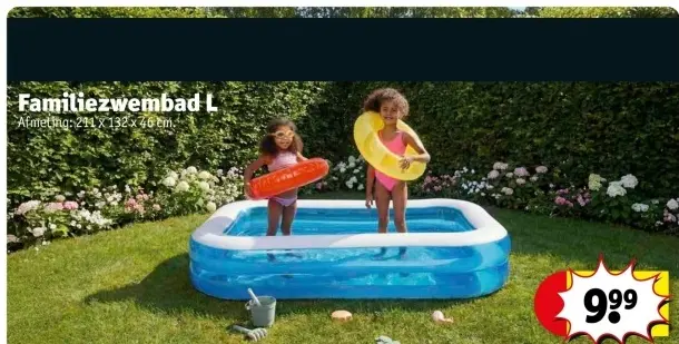 Promotie: Familiezwembad L