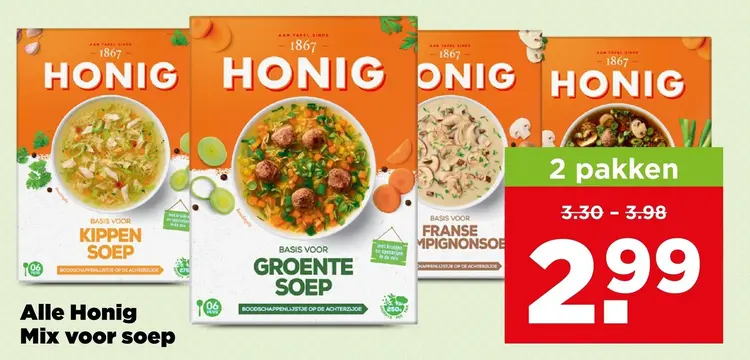 Aanbieding: Honig Mix voor soep