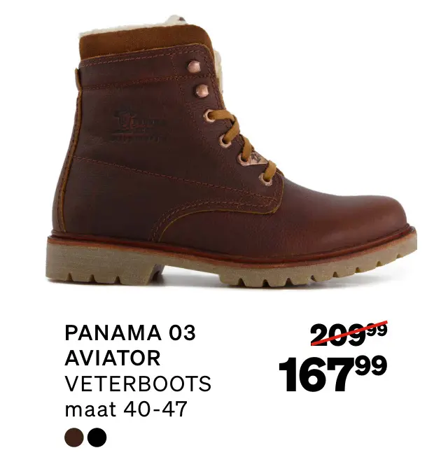 Aanbieding: Panama 03 aviator veterboots