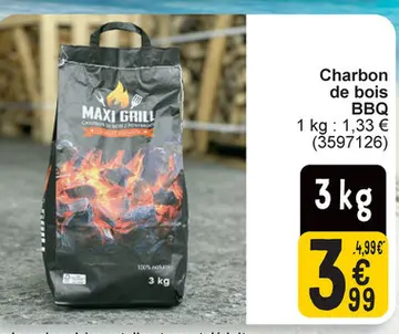 Offre: Charbon de bois BBQ