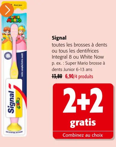 Offre: Brosse à dents Super Mario