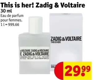 Offre: This is her! Zadig & Voltaire