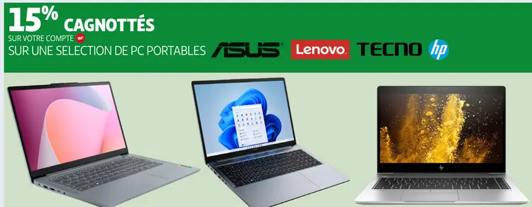 Offre: Pc portables