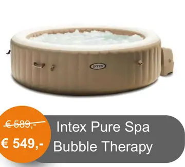 Aanbieding: Intex Pure Spa Bubble Therapy