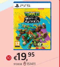 Offre: TEENAGE MUTANT NINJA TURTLES WRATH OF THE MUT